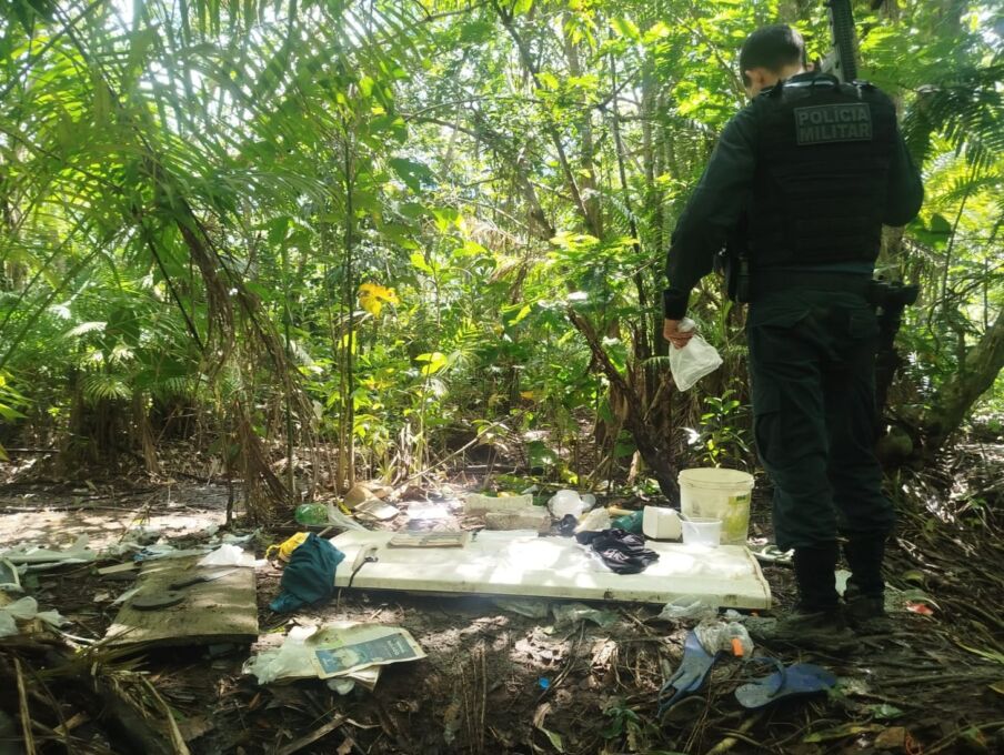 Polícia Militar desativa local de fabricação de drogas na Maracacuera, Icoaraci 4 WhatsApp Image 2026 06 09 at 11.14.51